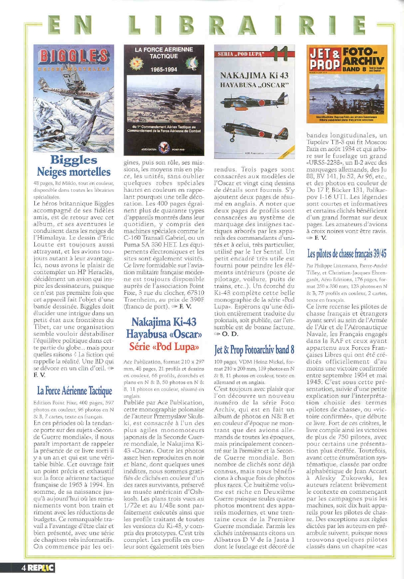 Replic 101 - Macchi C 202, F-14 A&pwd=D, Henschel He-129 B-2